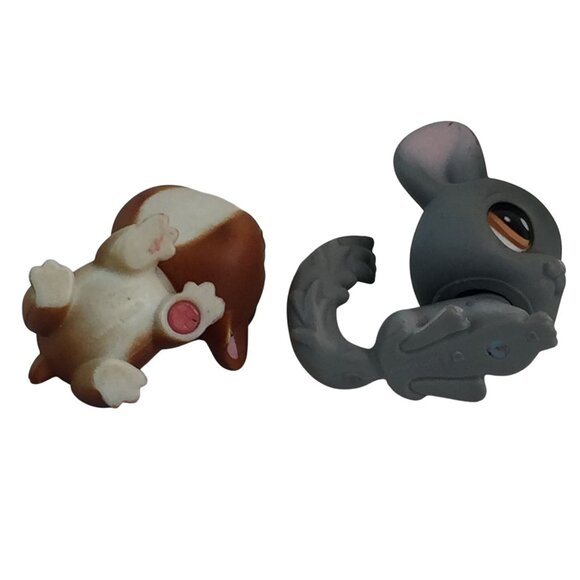 Littlest Pet Shop LPS 4 Guinea Pig 144 Chinchilla 2698 Russel Ferguson Hedgehog - Picture 11 of 11